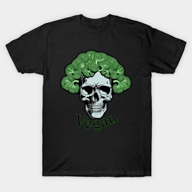 Vegan - Necro Merch T-Shirt by NecroMerch